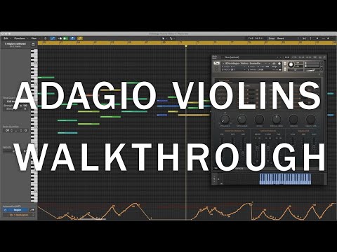 8Dio Adagio Violins - A Part of the Anthology Series Walkthrough