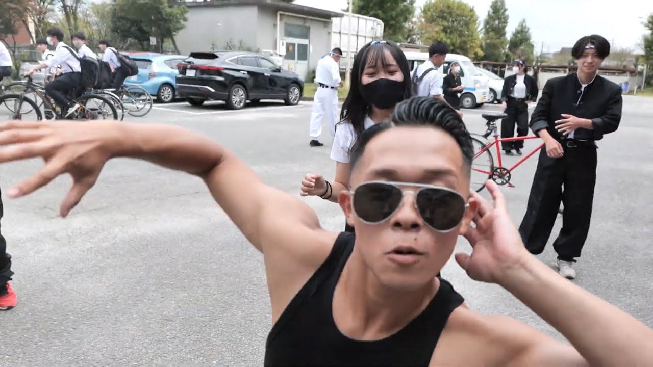 高校の番長の即興ダンス！