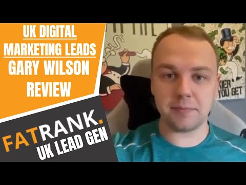 Gary Wilson Review on FatRank Driving Digital Marketing Leads in the UK | SEO Lead Generation