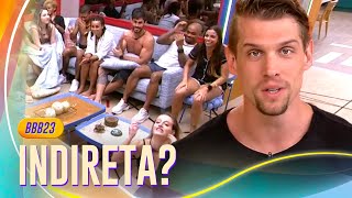CRISTIAN JOGA INDIRETA EM RECADO DO ELIMINADO E CAUSA ALVOROÇO ENTRE BROTHERS! 🔥 | BBB 23