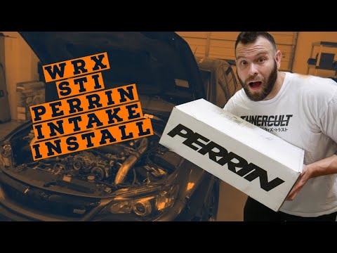 WRX STI Perrin Intake Install