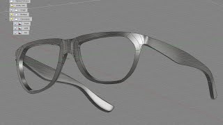 Designing sunglasses in Autodesk Fusion 360 - Creating the volume - 2/3