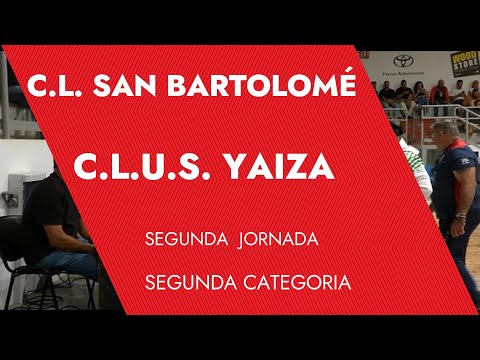 XLI LIGA CABILDO LANZAROTE C.L. SAN BARTOLOME-C.L.U. SUR YAIZA  SENIOR 24-10-25