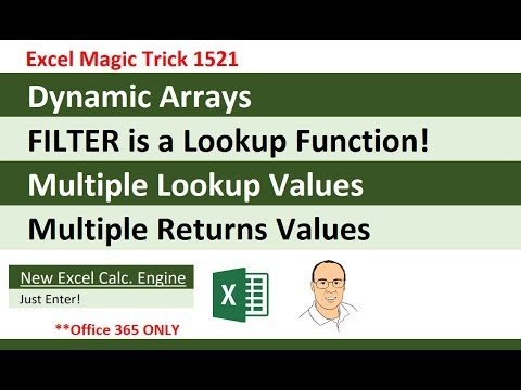 Comprehensive Excel Dynamic Array Formula Lesson The Power of Array Formulas EMT 1516