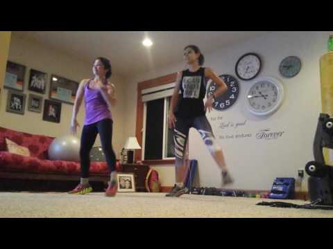 Gina & Claudia Dancing The Ceiling can't hold us PART 1