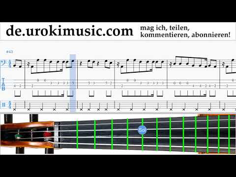 Cellounterricht Shakira - Me Enamoré Noten Lernen Teil#2 um-i995