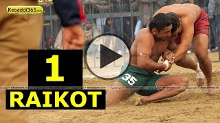 Raikot (Ludhiana) Kabaddi Tournament 24 Dec 2014 Part 1 by Kabaddi365.com