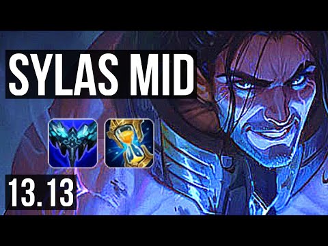 SYLAS vs NEEKO (MID) | 7/0/3, 2.6M mastery, 900+ games, Godlike | KR Master | 13.13