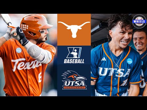 #2 Texas vs UTSA | Regional Final (G6) | 2025 College Baseball Highlights