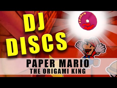 Paper Mario The Origami King DJ discs - How to get the last disc in Shroom Temple