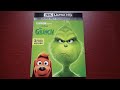 Dr Seuss The Grinch 4K Ultra HD Blu Ray Unboxing