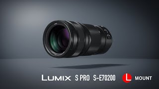 Video thumbnail for LUMIX S | LUMIX S PRO 70-200mm F2.8 O.I.S. (S-E70200) L-Mount Lens by LUMIX