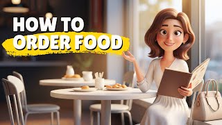 [A2] How to Order Food in English | English Listening & Speaking Practice