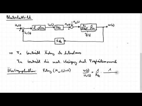PM DC Motor - Dynamisches Verhalten, Übertragungsfunktionen, Zeitkonstanten, Parameterbestimmung