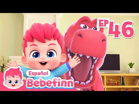 🦖¡Roar! Tiranosaurio Rex, el Mejor Cazador | EP46 | Canciones Infantiles | Bebefinn en español