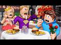 His RICH GIRLFRIENDS Family HATED Him A Roblox Movie