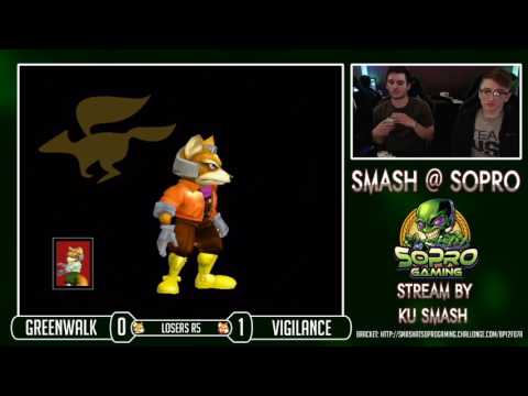 SoPro 34 SSBM - Greenwalk (Fox) Vs. Vigilance (Fox) Losers Round 5