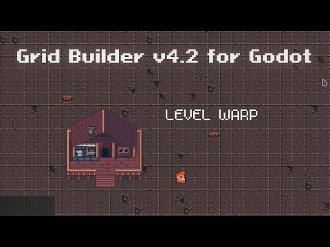 Grid Building v4.2 Update for Godot ~ Object Info & Mode Selection Hotbar