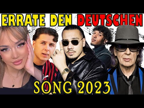 Errate Die Angesagtesten Hits 2023 In Deutschland | Errate Den Deutschen Song 2023 | Chart Hit🎶 2023