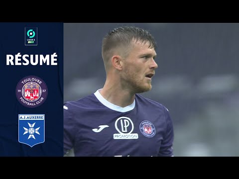 TOULOUSE FC - AJ AUXERRE (3 - 1) - Résumé - (TFC - AJA) / 2020-2021