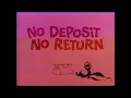 Opening And Closing To No Deposit No Return 1986 VHS