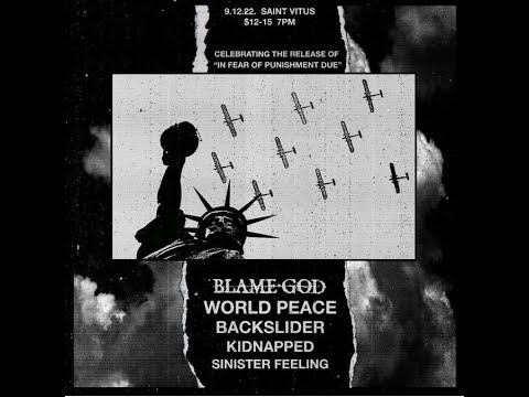 Hood5six x Shitgazer: World Peace 9/12/2022 Saint Vitus Bar Brooklyn, NY