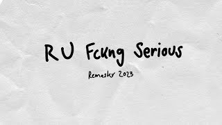 Cover art for R U FCKNG SERIUS