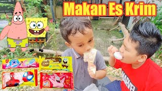 Download lagu DRAMA MAKAN ES KRIM KARAKTER SPONGEBOB SPIDERMAN DAN PATRICK mp3