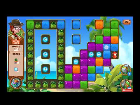 Lost Island Blast Adventure Level 1323 NO BOOSTERS - A S GAMING ✔