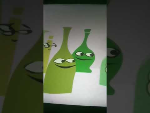 diez botellas verdes