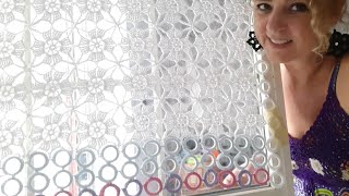Crochet- Tutorial- Tenda shabby