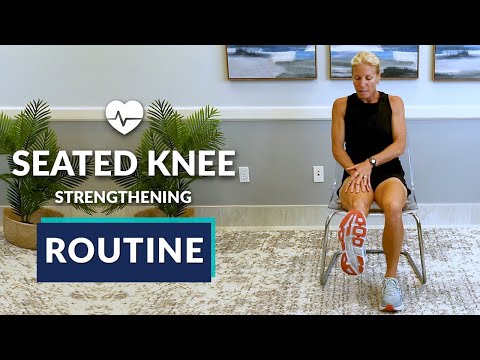End Your Knee Pain with Seated Knee Strengthening Exercises