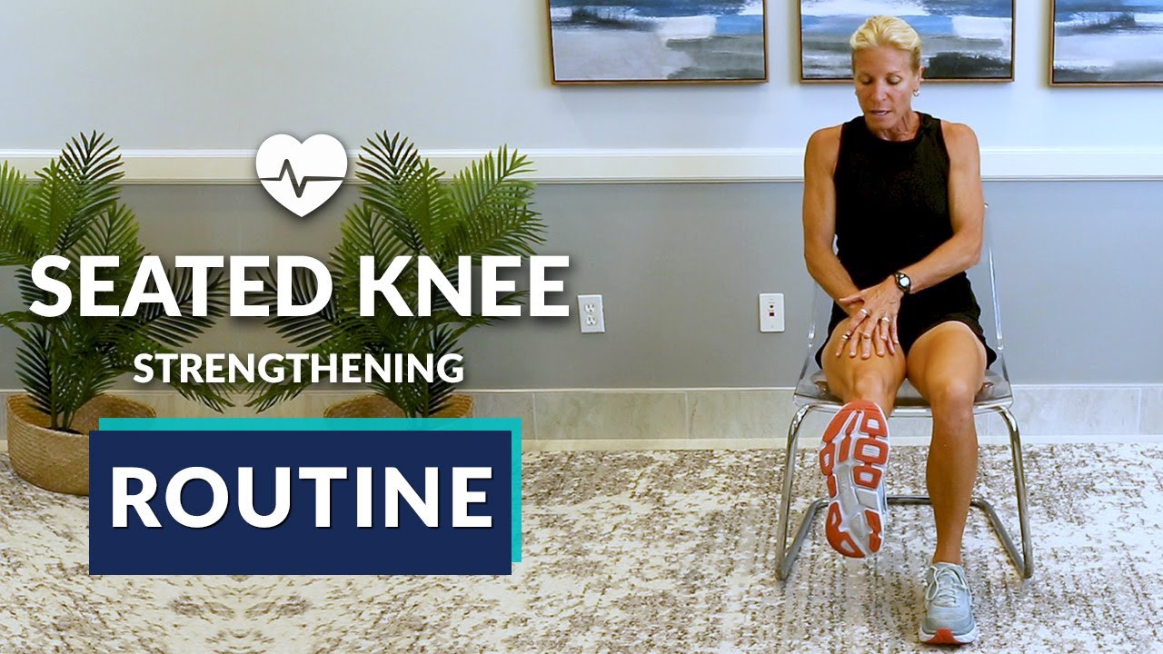 End Your Knee Pain with Seated Knee Strengthening Exercises