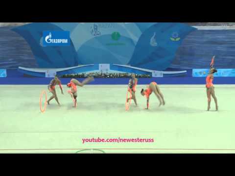 Belarus 2 hoops + 6 clubs Final - WC Kazan 2015