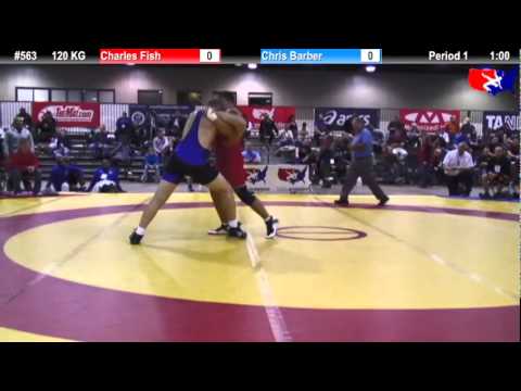 2011 U.S. Open SAT GR 120 KG: Charles Fish vs. Chris Barber Cons. Round 1