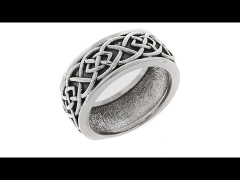 Nicky Butler Celtic Collection Sterling Silver Knot Band...