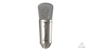 B-1 Gold-Sputtered Large-Diaphragm Studio Condenser Microphone