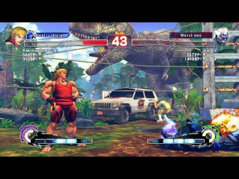 Ultra Street Fighter IV battle: Ken vs Oni