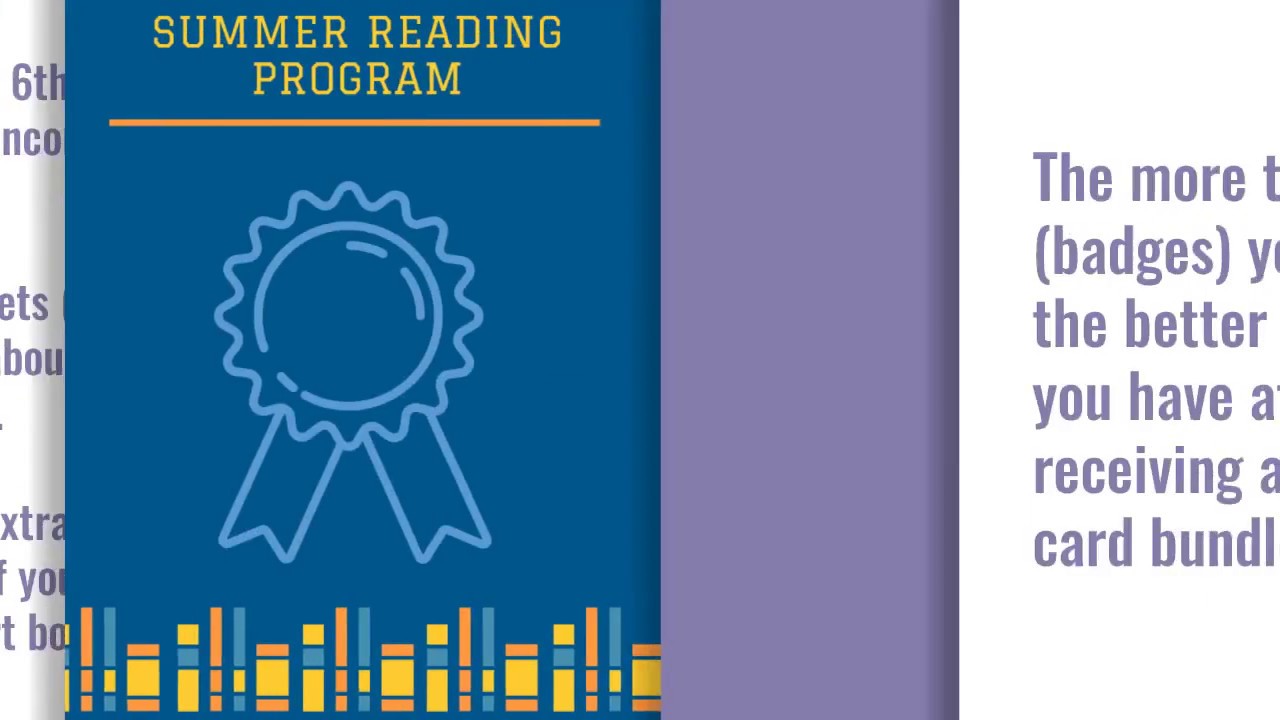 Summer Reading Program featuring Beanstack!