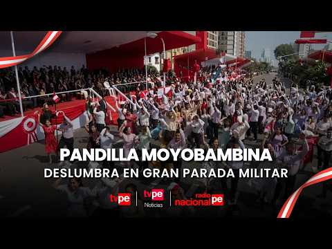 Moyobamba deslumbra con su danza en la Gran Parada Cívico Militar 2026