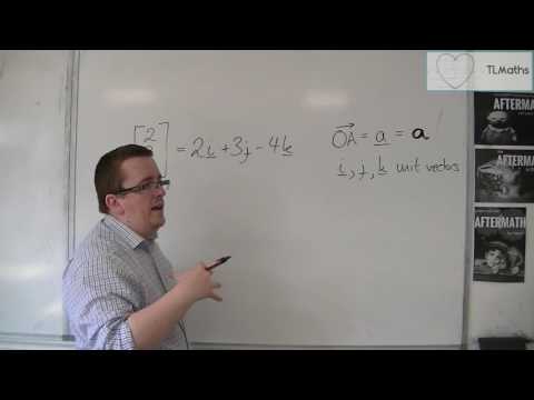 OCR MEI Core 4 4.04 Vectors in Column / Component Form