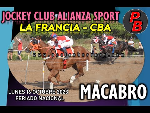 MACABRO: JOCKEY CLUB ALIANZA SPORT LA FRANCIA (16-10-2023)