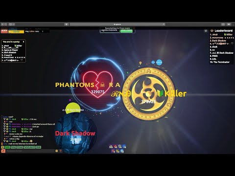 AGMA.IO - RAVEN Vs KILLER ⚕️( 1V1 POWER SPAM BATTLES! )