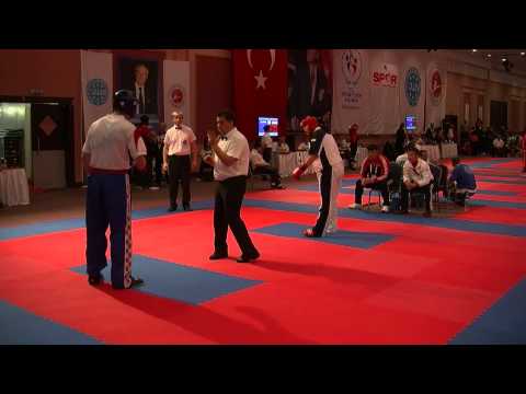 Hwang SeKeun v Boris Miskovic WAKO World Championships 2013