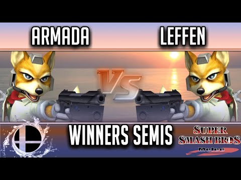 Smash'N'Splash 4  WINNERS SEMIS - [A] | Armada (Fox, Peach) vs TSM | Leffen (Fox)