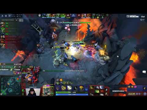 [CLIPS] DreamLeague 15 DPC - OG.ANA Farming on Fountain