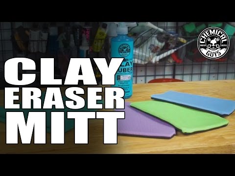 The All New Clay Eraser Mitt - Chemical Guys Car Care