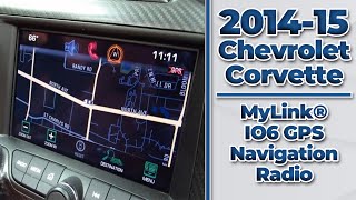 2014-2019 Chevrolet Corvette Factory GPS MyLink Navigation Radio Upgrade - Easy Plug & Play Install!