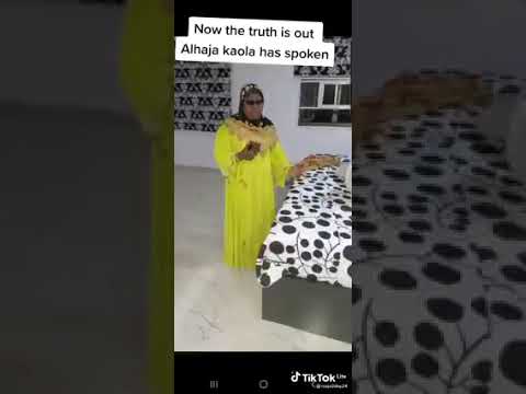 Alhaja kaola explains her sex video