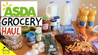 £30 GROCERY HAUL for a Family of Four | ASDA Weekly Shop & Meal Plan